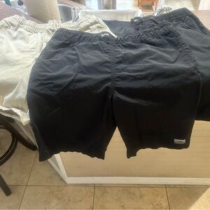 Levi ocean coast Kids boys Black and Beige Shorts lot xl